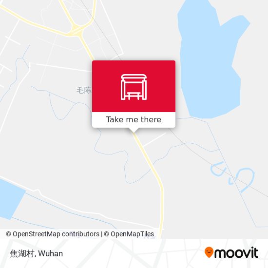 焦湖村 map