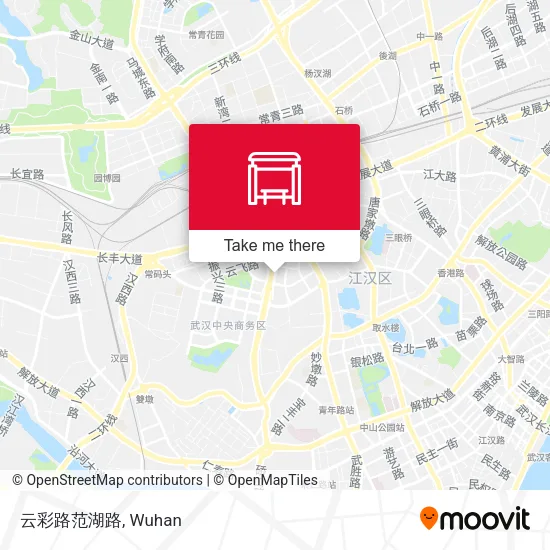 云彩路范湖路 map