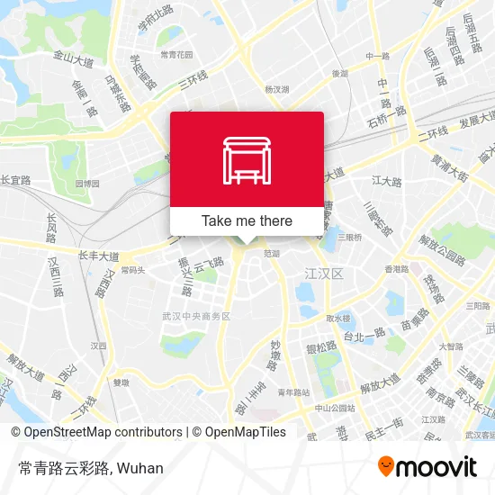 常青路云彩路 map