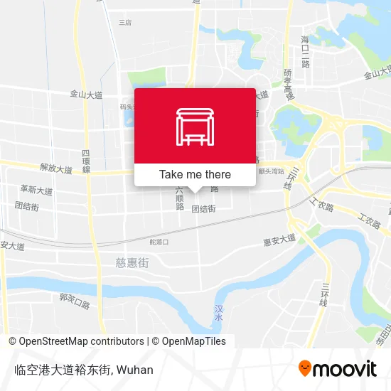 临空港大道裕东街 map
