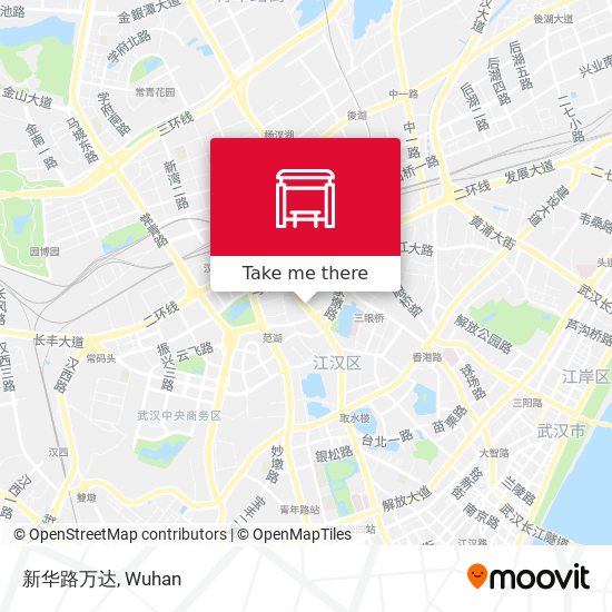 新华路万达 map