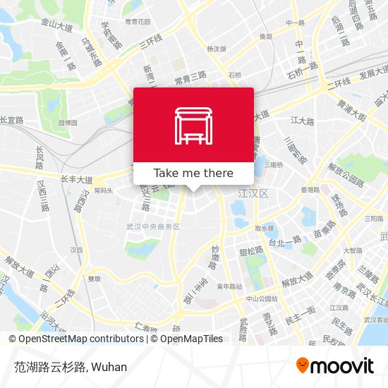 范湖路云杉路 map