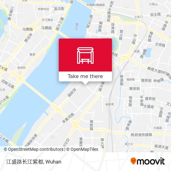 江盛路长江紫都 map