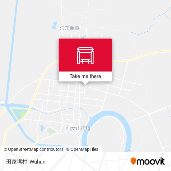 田家嘴村 map