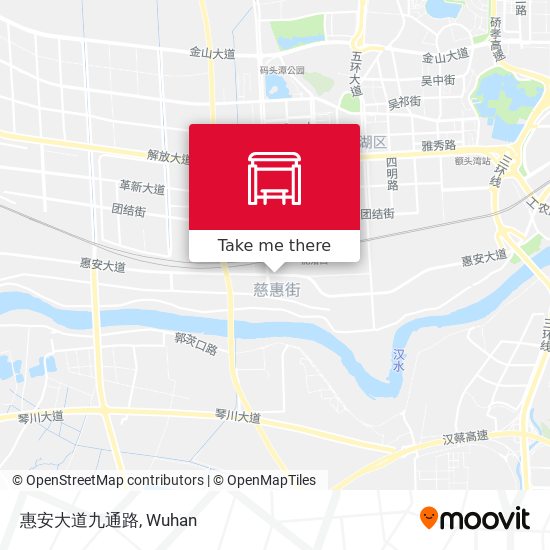 惠安大道九通路 map