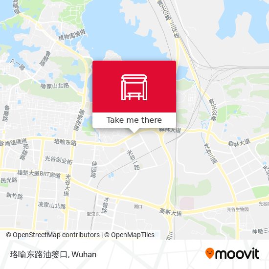珞喻东路油篓口 map