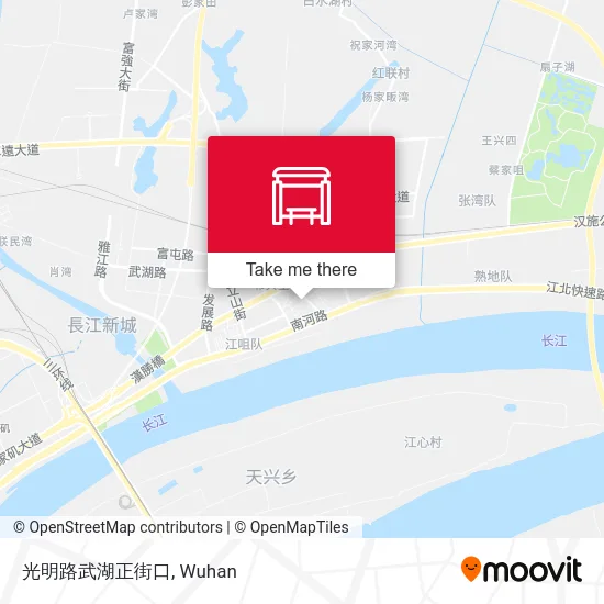 光明路武湖正街口 map
