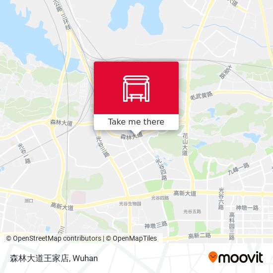 森林大道王家店 map