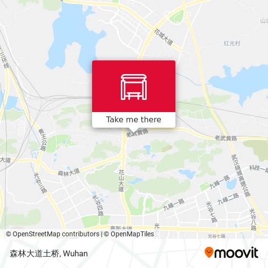 森林大道土桥 map