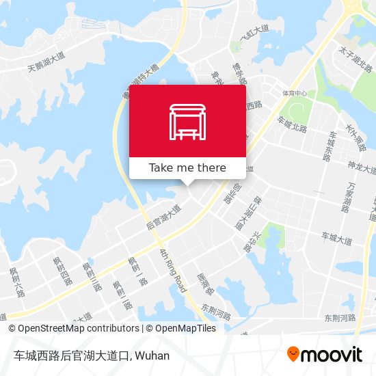 车城西路后官湖大道口 map