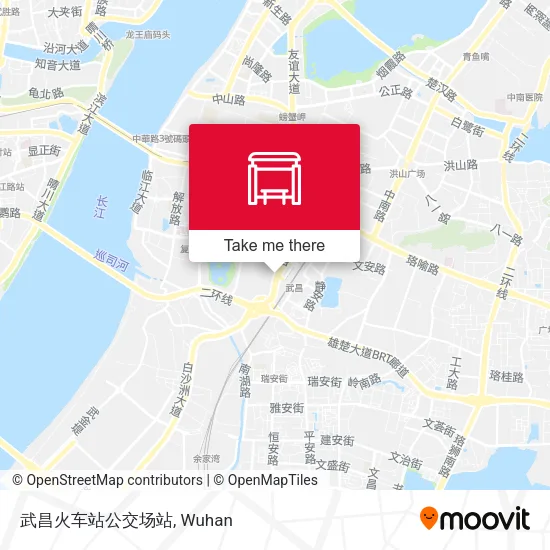 武昌火车站公交场站 map