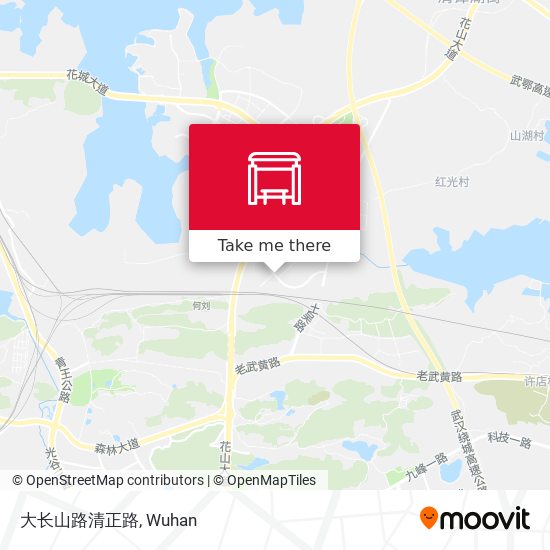 大长山路清正路 map