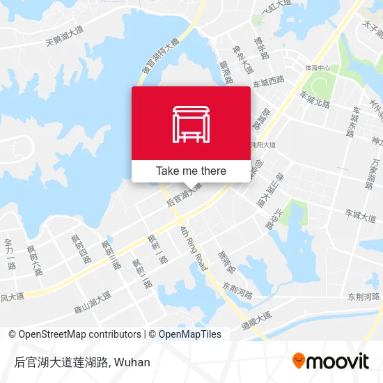 后官湖大道莲湖路 map