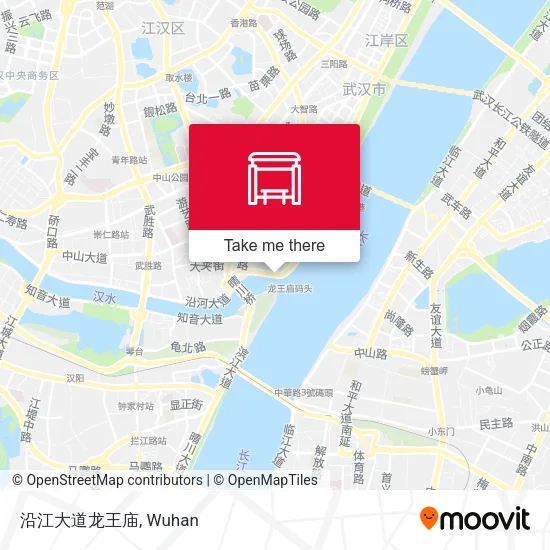 沿江大道龙王庙 map