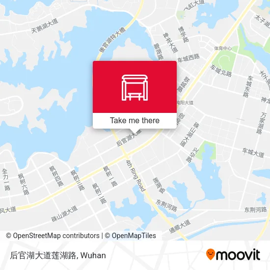 后官湖大道莲湖路 map