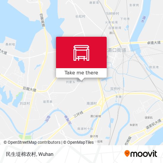 民生堤棉农村 map
