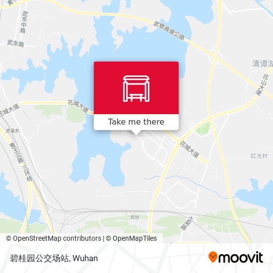 碧桂园公交场站 map