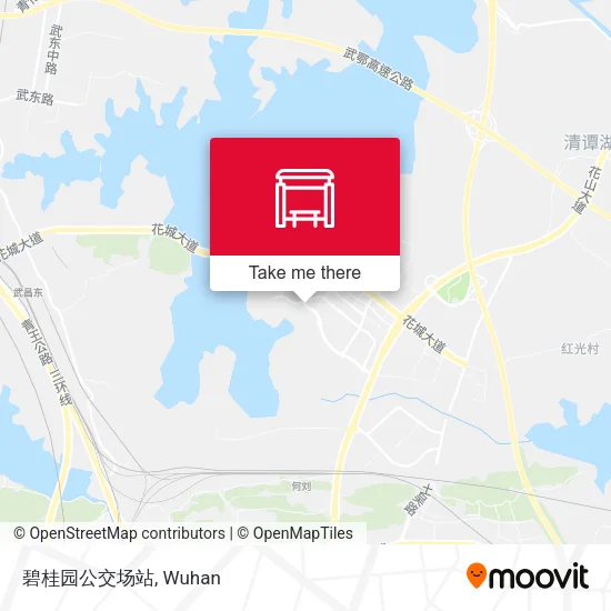 碧桂园公交场站 map