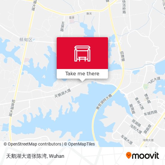 天鹅湖大道张陈湾 map