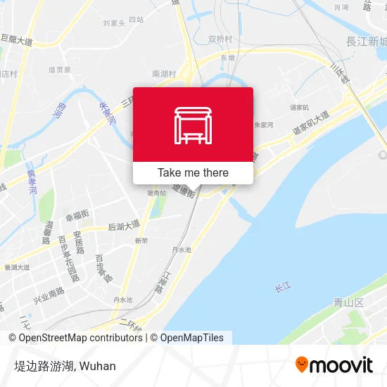 堤边路游湖 map