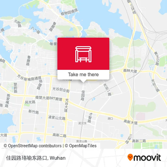 佳园路珞喻东路口 map