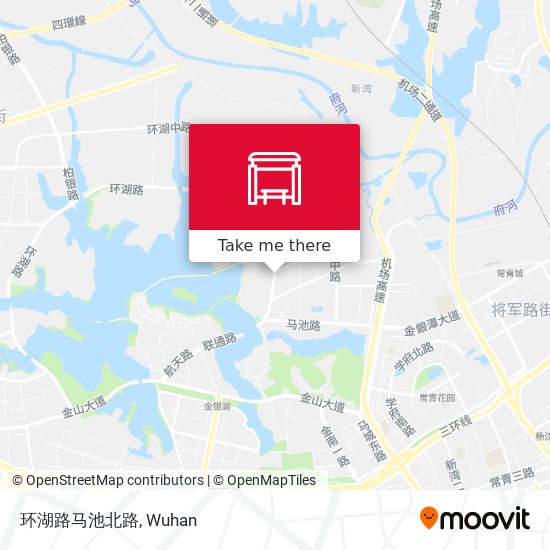 环湖路马池北路 map