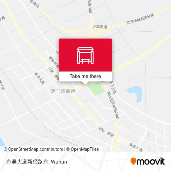 东吴大道新径路东 map