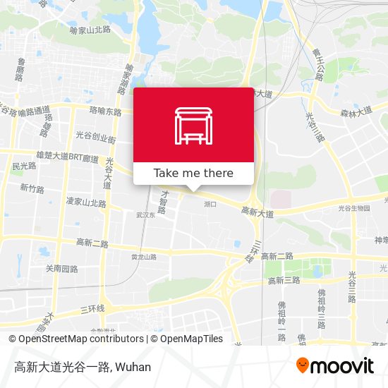 高新大道光谷一路 map