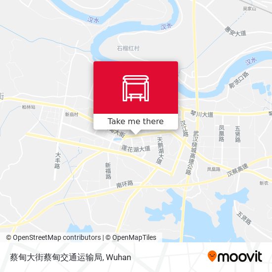 蔡甸大街蔡甸交通运输局 map