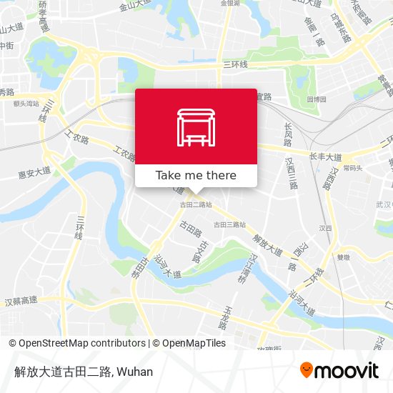 解放大道古田二路 map