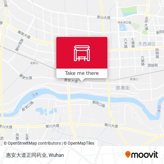 惠安大道正同药业 map