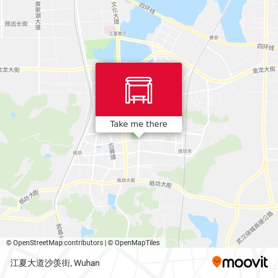 江夏大道沙羡街 map