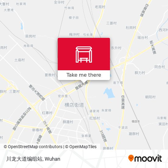 川龙大道编组站 map