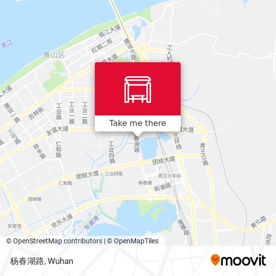 杨春湖路 map