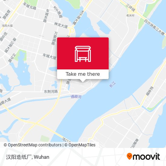 汉阳造纸厂 map