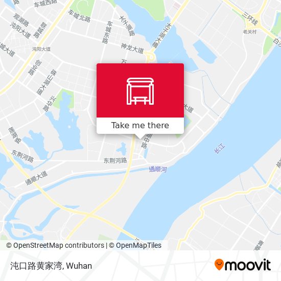 沌口路黄家湾 map