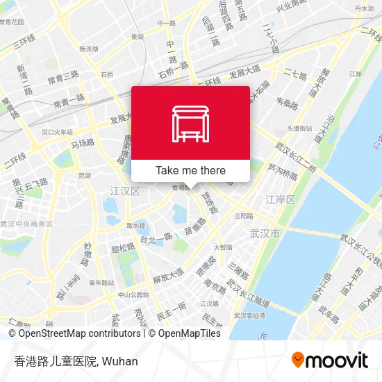 香港路儿童医院 map