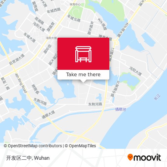 开发区二中 map