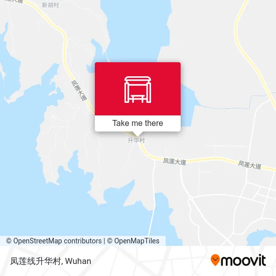 凤莲线升华村 map