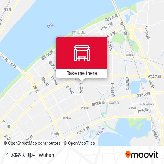 仁和路大洲村 map