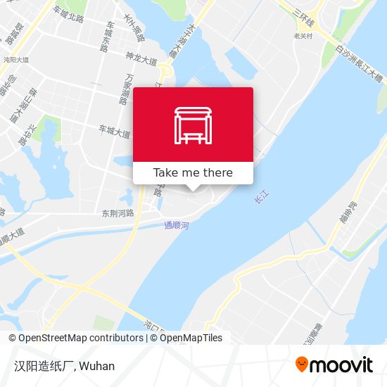 汉阳造纸厂 map