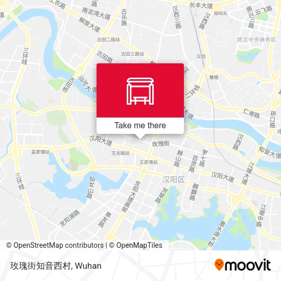 玫瑰街知音西村 map