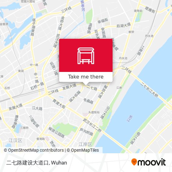 二七路建设大道口 map