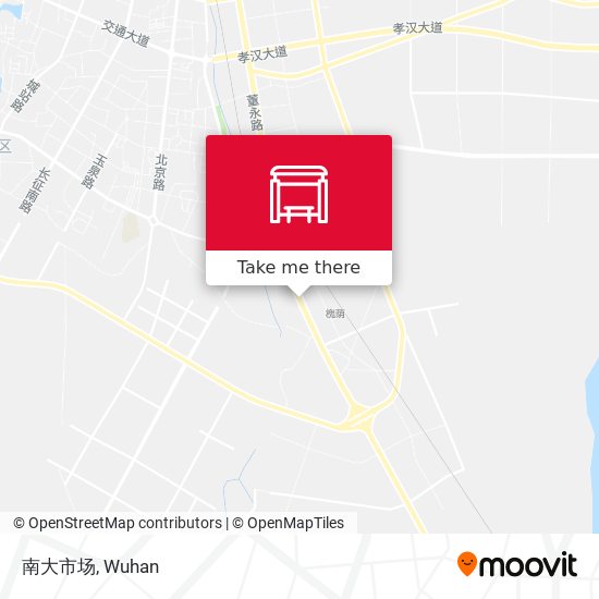 南大市场 map