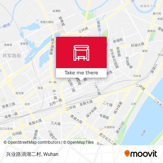 兴业路淌湖二村 map