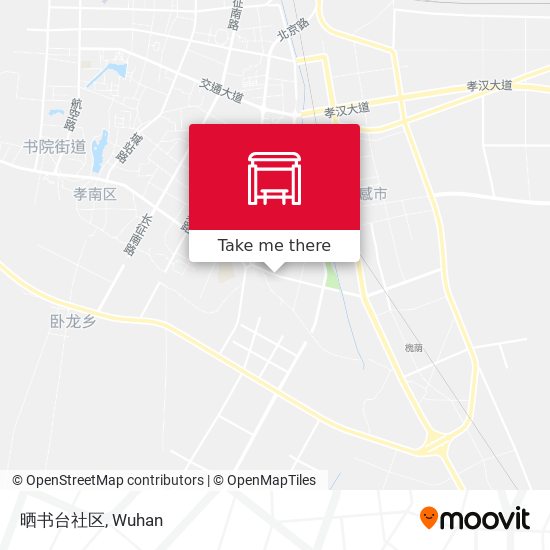 晒书台社区 map