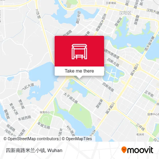四新南路米兰小镇 map