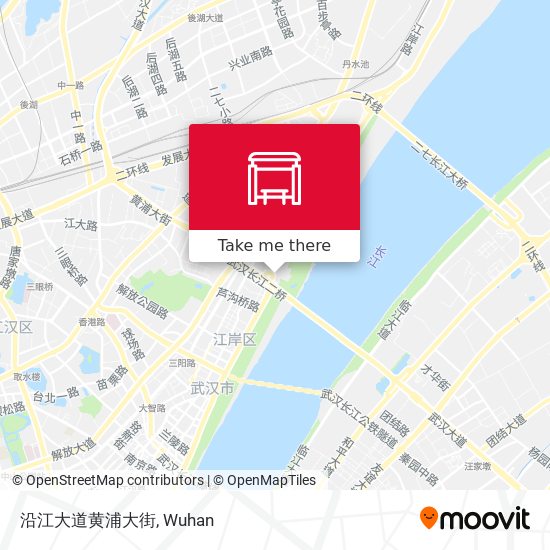 沿江大道黄浦大街 map