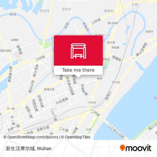 新生活摩尔城 map