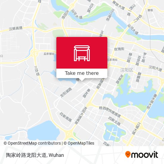 陶家岭路龙阳大道 map